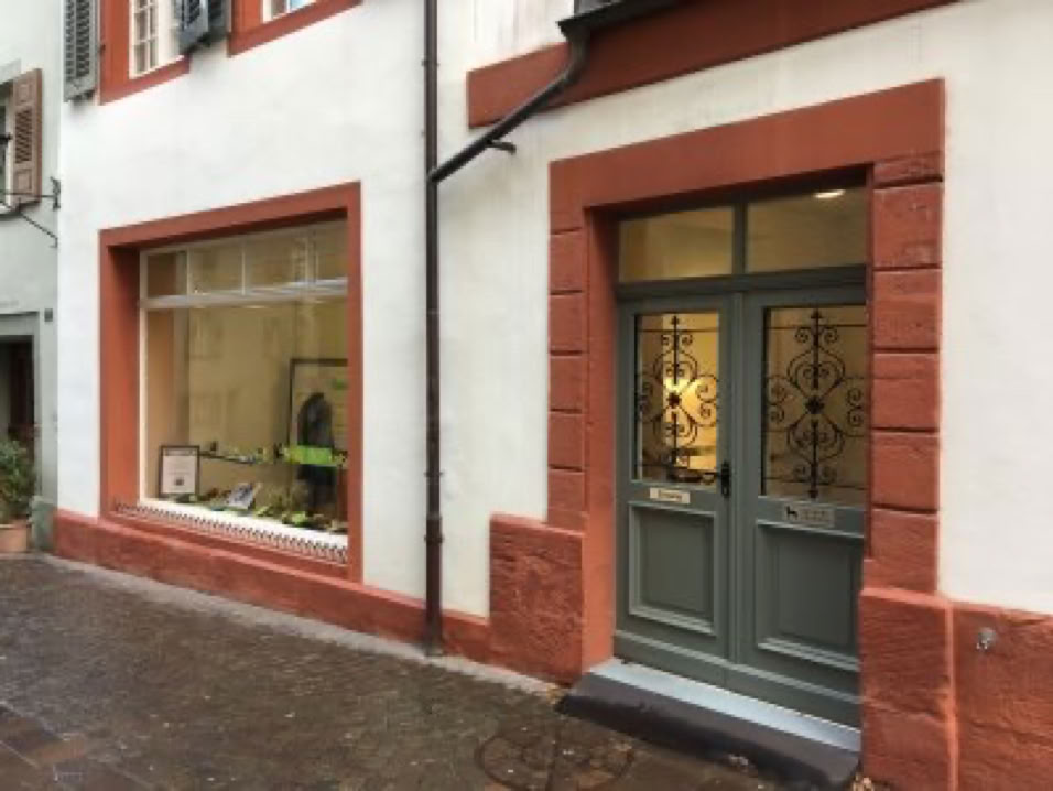 Der Eingang zum Kurslokal